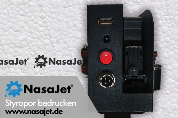 Impresora manual para espuma de poliestireno y envases