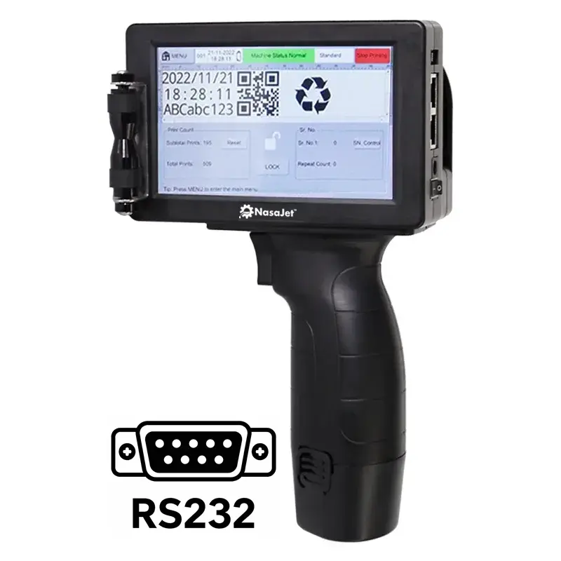 NJ-100s handheld printer with RS232